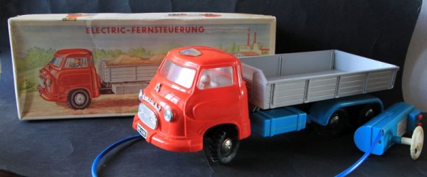 MS Michael Seidel Hanomag Garant Lastwagen 1963 Fernsteuerungsmodell mit Originalkarton (1443)